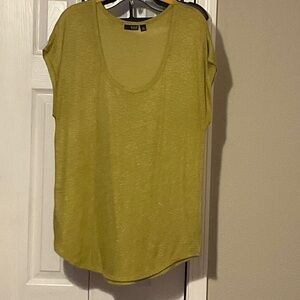Lime Colored Women's Blouse
